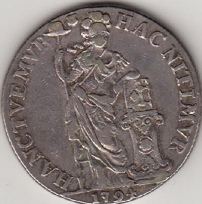 Beschrijving: 3 Gulden Verk.111.1 Delm.1150